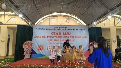 XÃ ĐIỀM HE GIAO LƯU NGÀY HỘI STEM