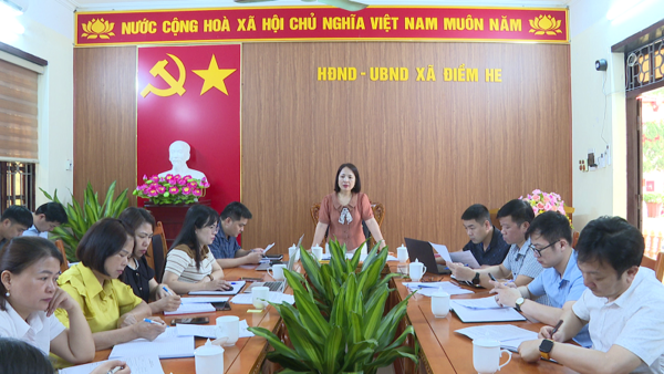 Xã Điềm He triển khai nhiệm vụ công tác Phổ biến giáo dục pháp luật năm 2026