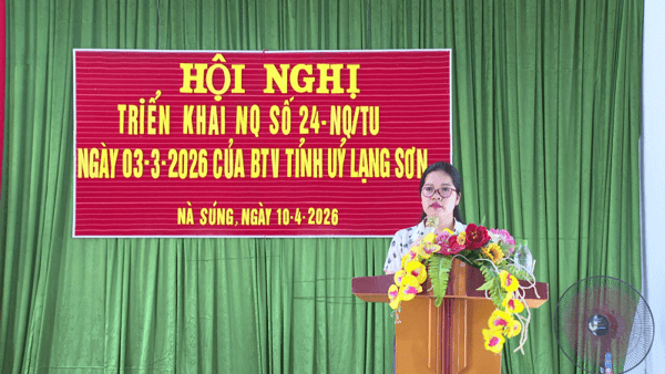 Các Tổ tuyên truyền tổ chức tuyên truyền triển khai Nghị quyết 24-NQ/TU, ngày 03/3/2026 của Ban thường vụ Tỉnh ủy Lạng Sơn