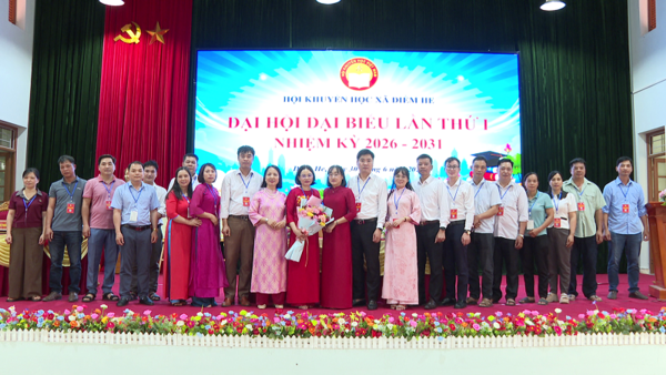 ĐẠI HỘI ĐẠI BIỂU HỘI KHUYẾN HỌC XÃ ĐIỀM HE LẦN THỨ I,  NHIỆM KỲ 2026 – 2031