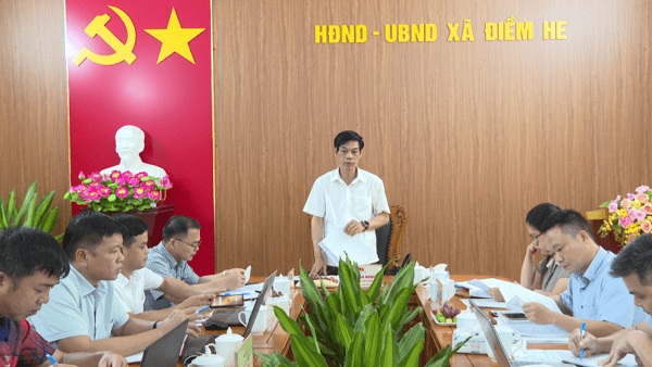 HĐND xã Điềm He tổ chức phiên giải trình quý II năm 2026
