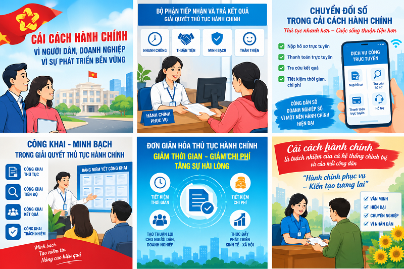 XÃ VĂN QUAN ĐẨY MẠNH CẢI CÁCH HÀNH CHÍNH, XÂY DỰNG NỀN HÀNH CHÍNH CÔNG KHAI, MINH BẠCH, HIỆN ĐẠI, VÌ NHÂN DÂN PHỤC VỤ